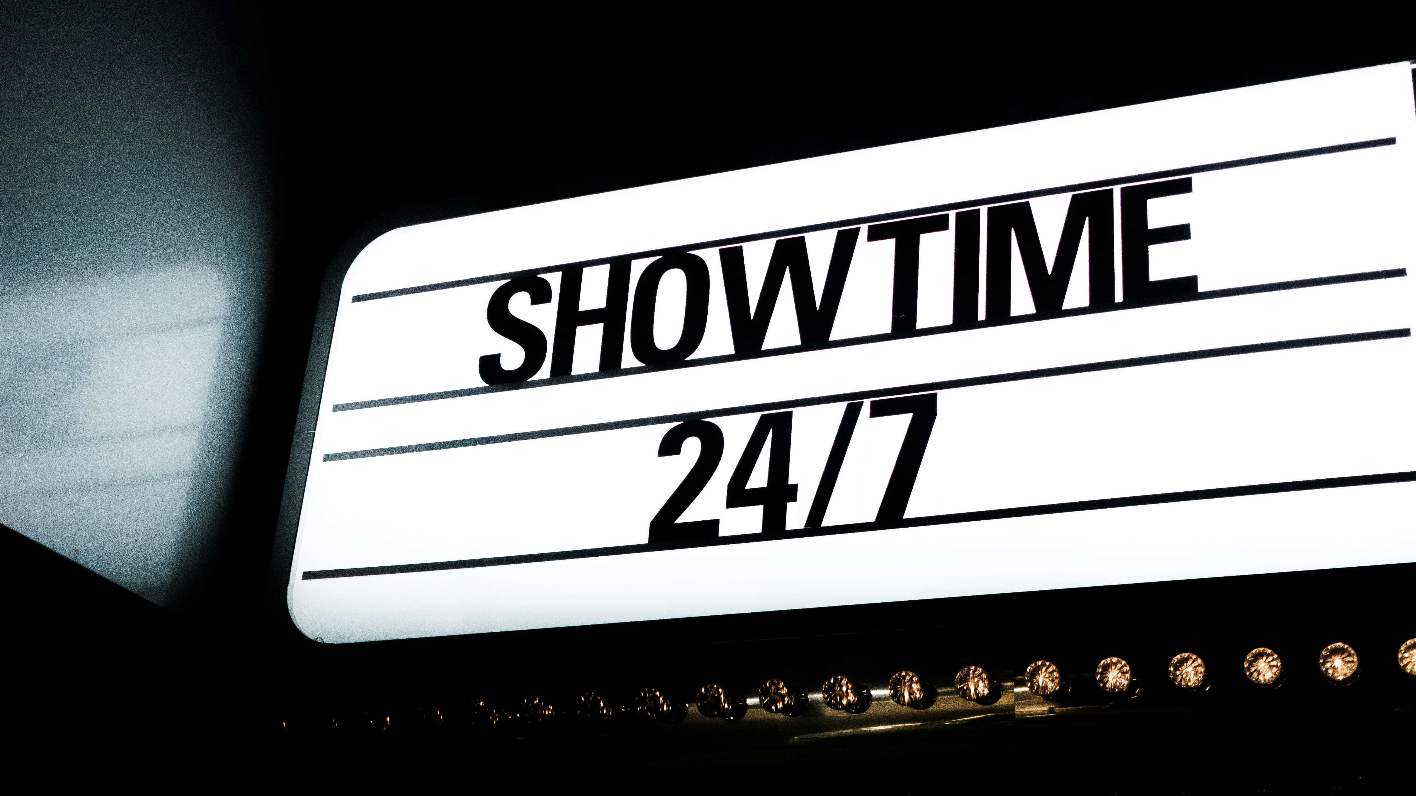 Audition sign posted at Riverland Theatre