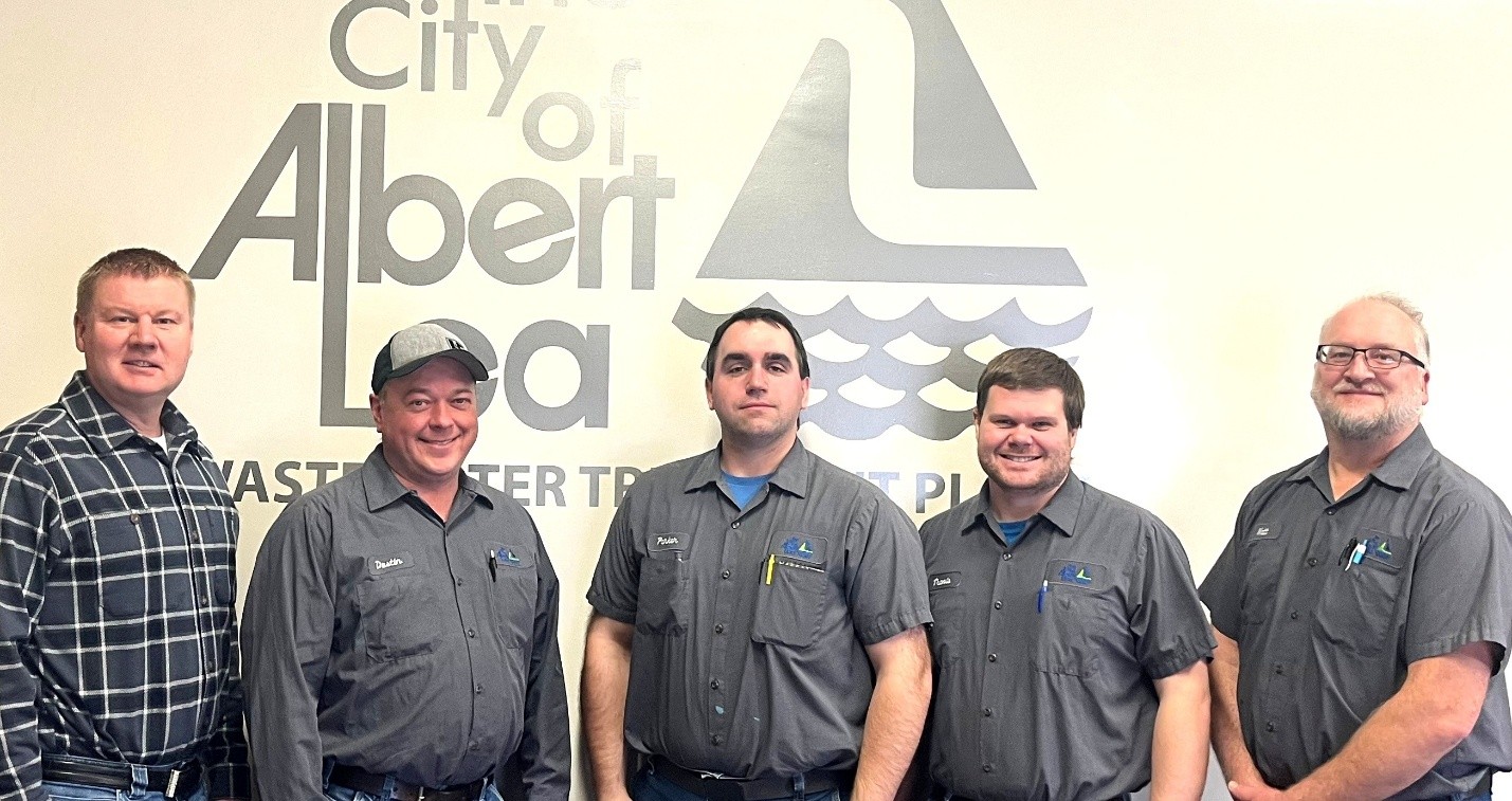 Brandon Huston, Dustin White, Parker Hanna, Travis Rauenhorst, Matt Larson