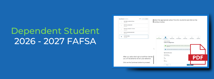 Image of 2025 - 2026 Dependent FAFSA CTA