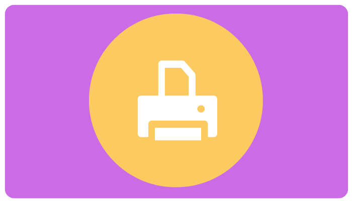 Copy center printing request form