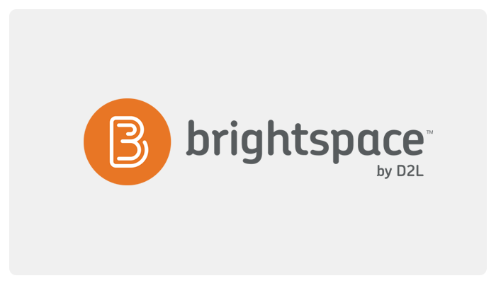 Brightspace learning system
