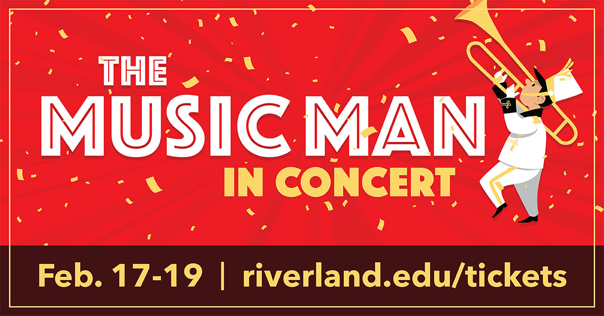 Music Man In Concert Logo Art
